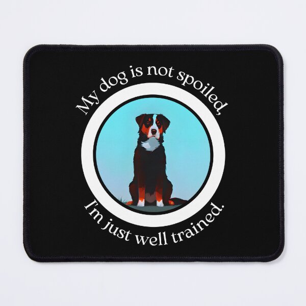 Item preview, Well-Trained Dog Parent - Australian Shepherd Gift for Canine Enthusiasts - Ai Generated Image designed and sold by Mechanical-Artt.