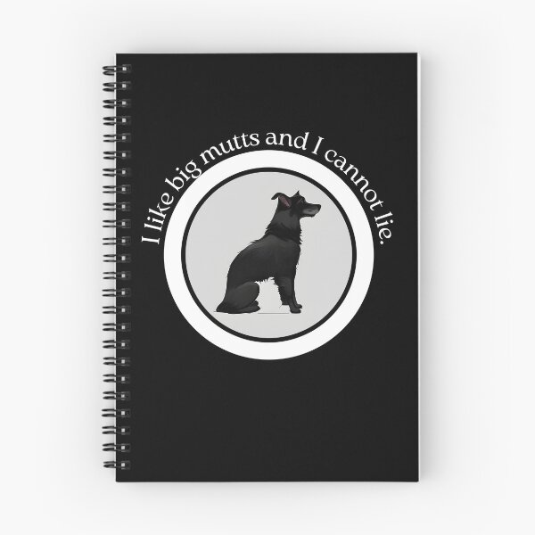 Item preview, Big Mutts Lover - I Like Them and I Cannot Lie, Featuring Border Collie - Ai Generated Image designed and sold by Mechanical-Artt.