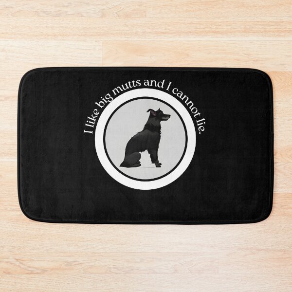 Item preview, Big Mutts Lover - I Like Them and I Cannot Lie, Featuring Border Collie - Ai Generated Image designed and sold by Mechanical-Artt.