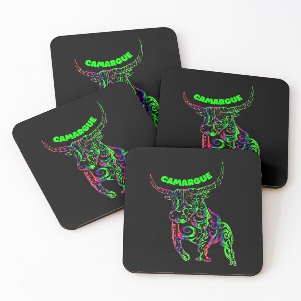 Item preview, Abstract Green Camargue Bull designed and sold by Astralia.