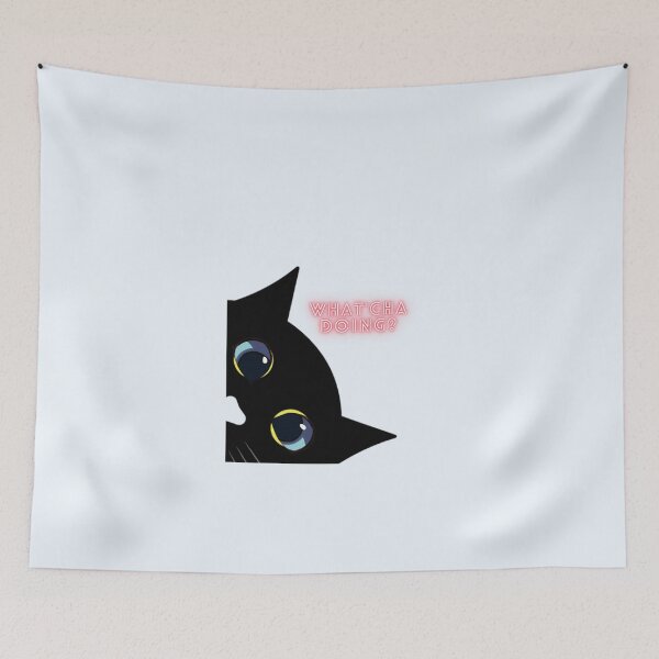 Item preview, Curious Cat designed and sold by Lotsalaughta.