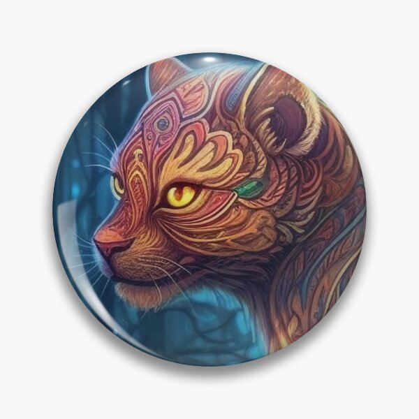 Item preview, Enchanted Cat designed and sold by 9livescanvas.