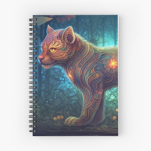 Item preview, Enchanted Cat designed and sold by 9livescanvas.