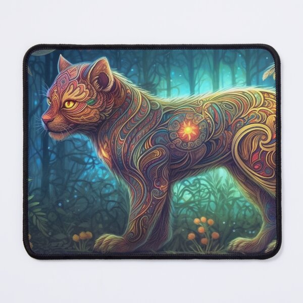 Item preview, Enchanted Cat designed and sold by 9livescanvas.