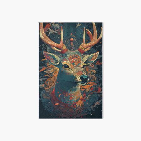 Item preview, Majestic Reindeer - Chinese Guochao designed and sold by EXOV-MA.