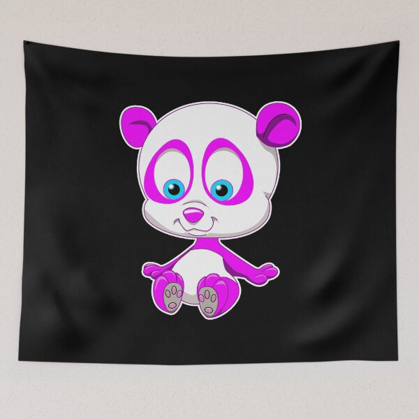 Item preview, Pink Baby Panda designed and sold by wickedcartoons.