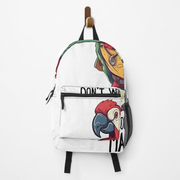 Item preview, Don't worry, be happy, hang out with a macaw designed and sold by TomDarche.