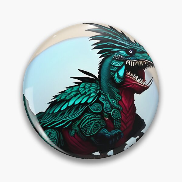 Item preview, Fierce and Unpredictable - The Teal Monster with Four Legs designed and sold by GalihDA.