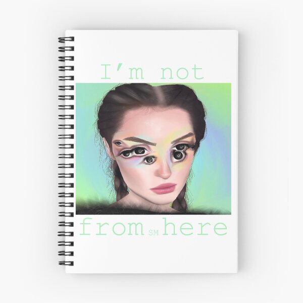 Item preview, I’m Not From Here designed and sold by S0CIALMURDIA.