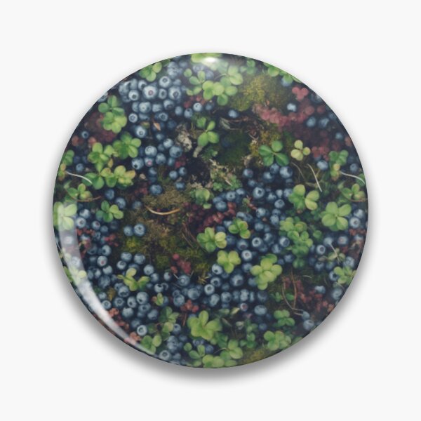 Item preview, Wild blueberries Pattern designed and sold by KatyaH1965.