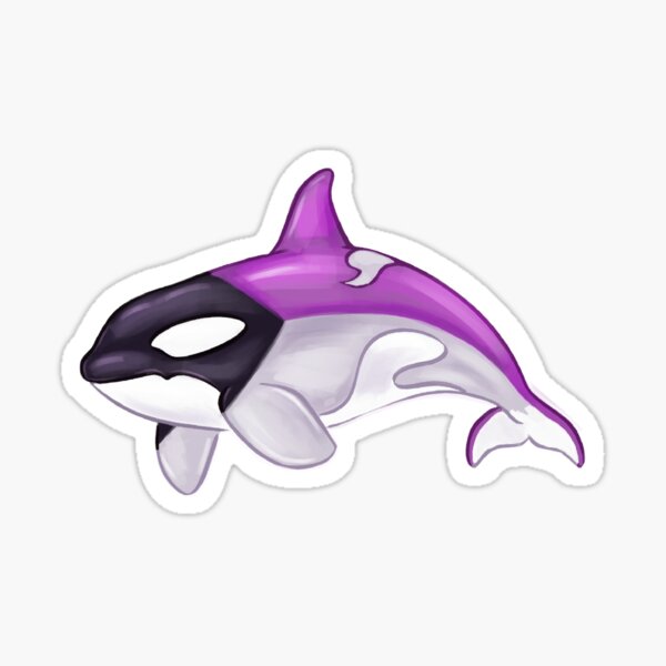 Artikel-Vorschau von Demisexuwhale Chibi (halbsexueller Orca), designt und verkauft von Chellosia.