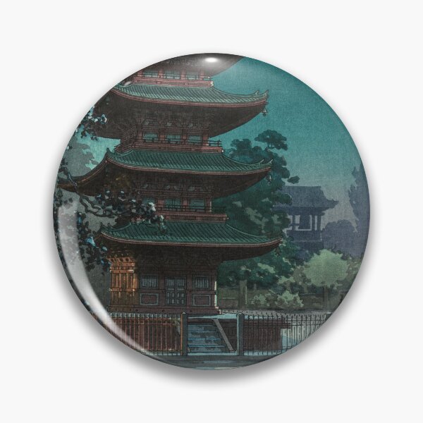Item preview, Asakusa Kinryuzan Temple - Tsuchiya Kōitsu - designed and sold by LeiWeiss.