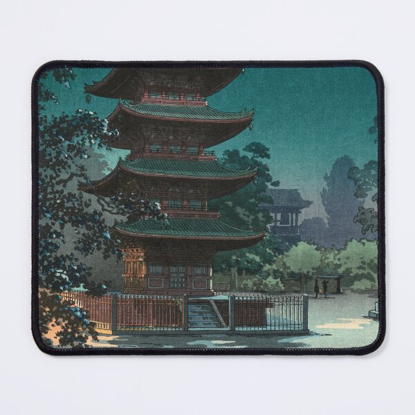 Item preview, Asakusa Kinryuzan Temple - Tsuchiya Kōitsu - designed and sold by LeiWeiss.