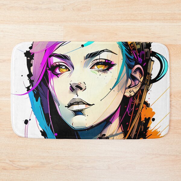 Item preview, A Digital Diva - Stunning Cyberpunk Illustration of a Bold and Beautiful Girl designed and sold by GalihDA.