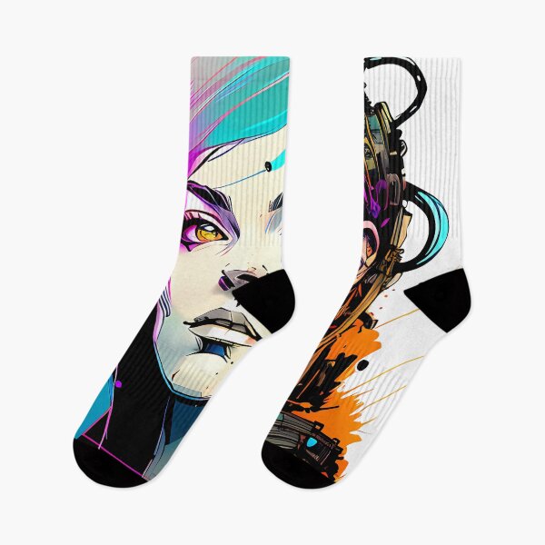 Item preview, A Digital Diva - Stunning Cyberpunk Illustration of a Bold and Beautiful Girl designed and sold by GalihDA.