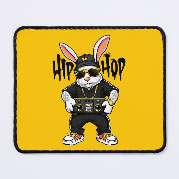 Item preview, Hip Hop Easter Bunny Light Graffiti by Gnarly designed and sold by ChattanoogaTee.