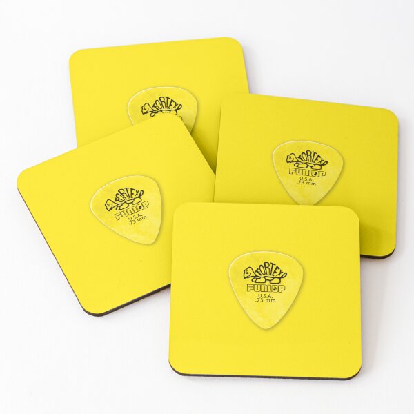 Artikelvorschau, Gitarren-Pick-Gelb entworfen und verkauft von Gig Rigs Illustrated.