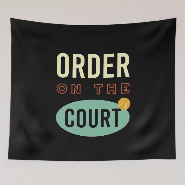 Item preview, Padel Pun Order On the Court designed and sold by whyitsme.