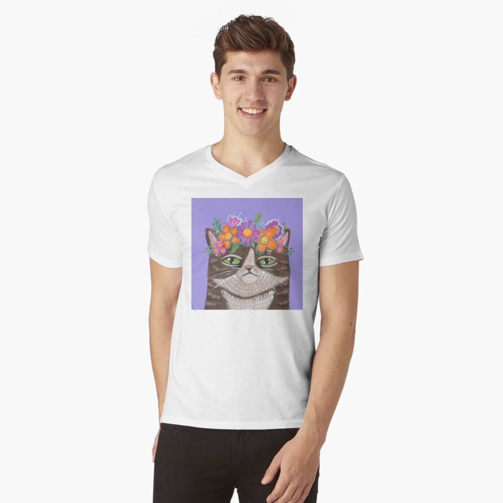 Item preview, V-Neck T-Shirt designed and sold by kilkennycat.