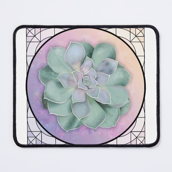 Item preview, Succulent with Border designed and sold by Spennig Aisling Art.