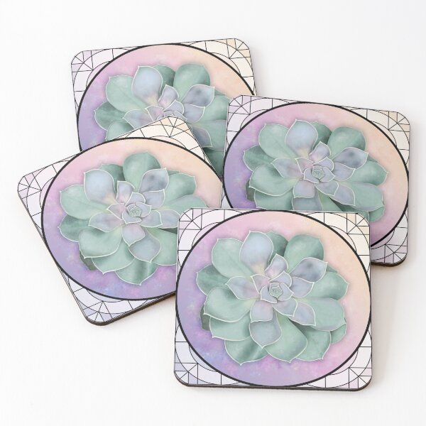 Item preview, Succulent with Border designed and sold by Spennig Aisling Art.
