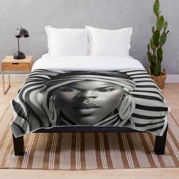 Item preview, Cebra y mujer africana designed and sold by MDSK.