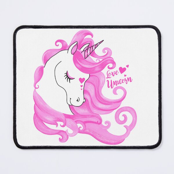 Item preview, UNICORN PINK FUCSHIA RASTER - I BELIEVE designed and sold by ChristinePs.