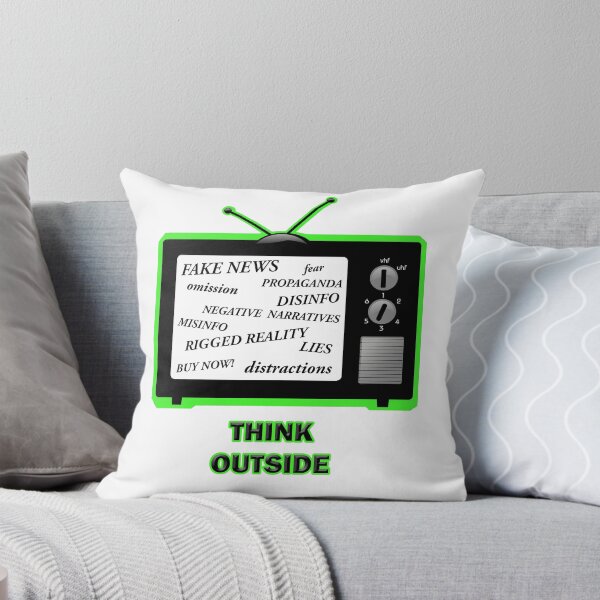 Item preview, Think Outside Turn off the TV designed and sold by Watery.