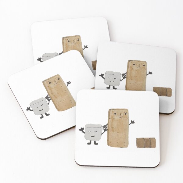 Item preview, Cute Smore Friends designed and sold by Lisa Neuman Watercolors.