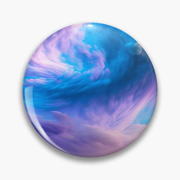 Item preview, Blue & Purple Clouds designed and sold by PatternPeak.