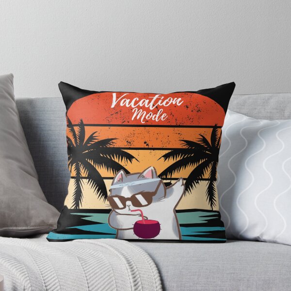 Item preview, cat in Vacation summer vibe  Mode T-Shirt designed and sold by jasushop.