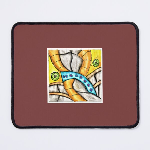 Item preview, Pattern abstract modern strands watercolor fine art designed and sold by janianna.