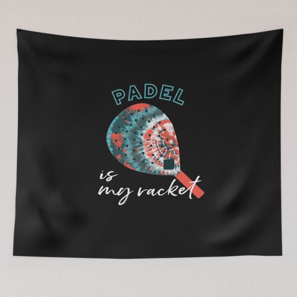 Item preview, Padel Is My Racket Tie Dye designed and sold by whyitsme.