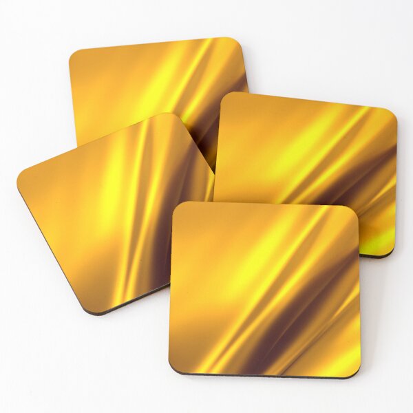Item preview, Golden silk fabric. designed and sold by claireseyeview.