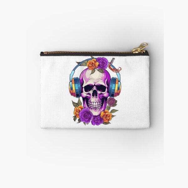 Item preview, Sonorous Heritage: Combine music and nature with our unique skull design designed and sold by LoveHateArt.