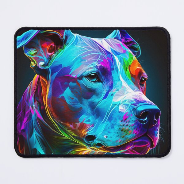 Item preview, Colorful Pittie (4) designed and sold by Pittie Dog Club.