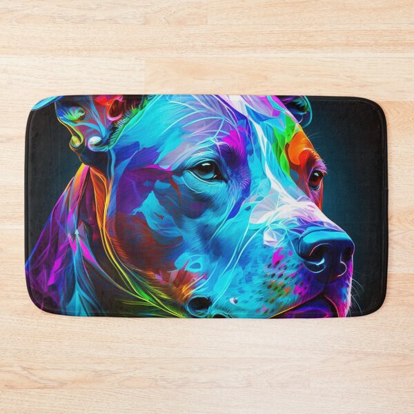 Item preview, Colorful Pittie (4) designed and sold by Pittie Dog Club.