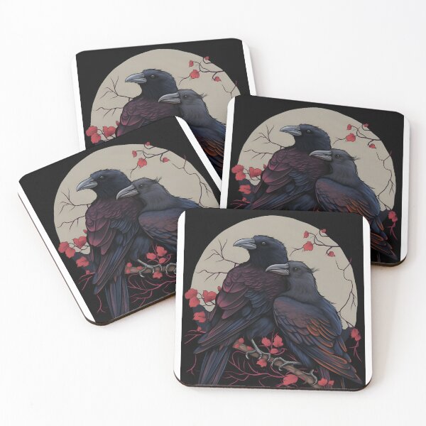 Item preview, The Raven Moon Couple  designed and sold by PleaseTheBeast.