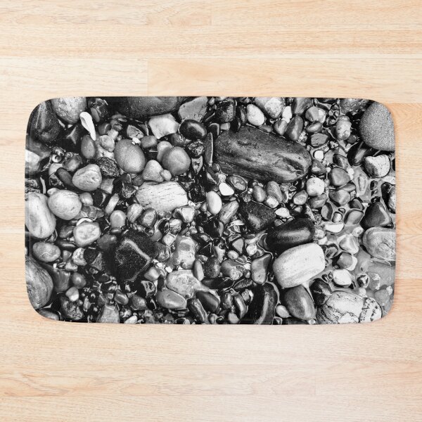 Item preview, Wet pebbles in black and white designed and sold by S-and-W-4ever.