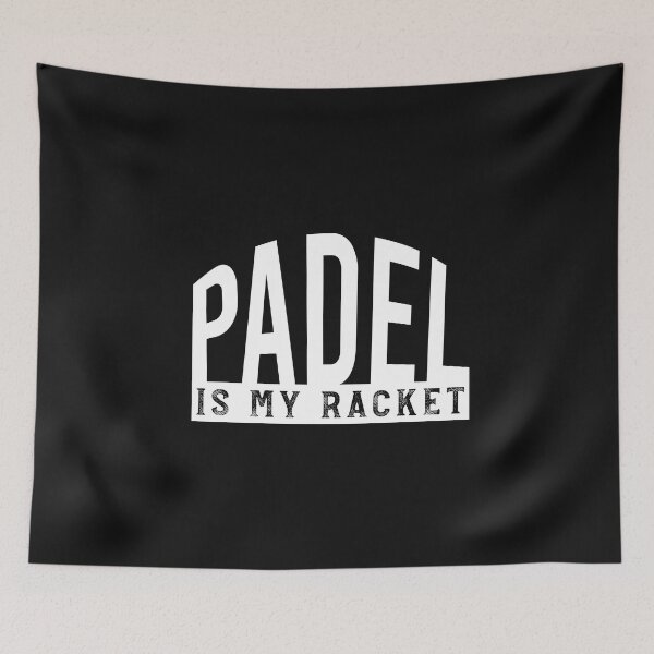 Item preview, Funny Padel Is My Racket designed and sold by whyitsme.