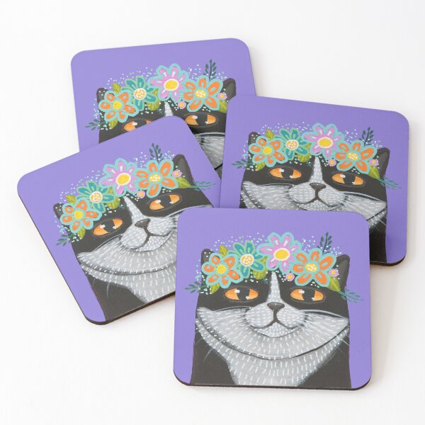 Item preview, Spring Kitty 4 designed and sold by KilkennyCat Art.
