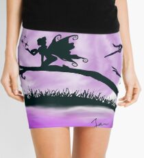 Ethereal Purple Fairy Mini Skirt