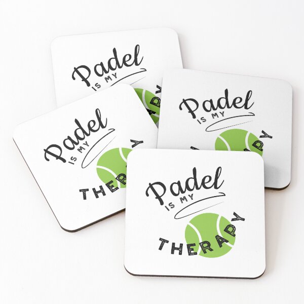 Item preview, Padel Is My Therapy designed and sold by whyitsme.