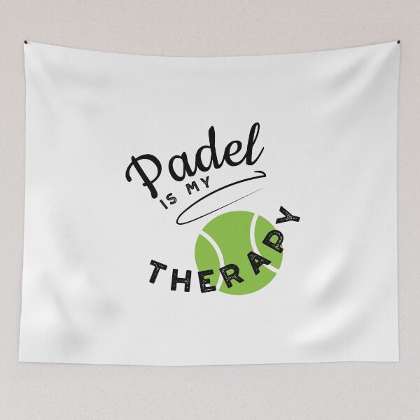 Item preview, Padel Is My Therapy designed and sold by whyitsme.