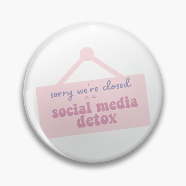 Item preview, Sorry, we're closed. In a social media detox. designed and sold by Gwendesigns.