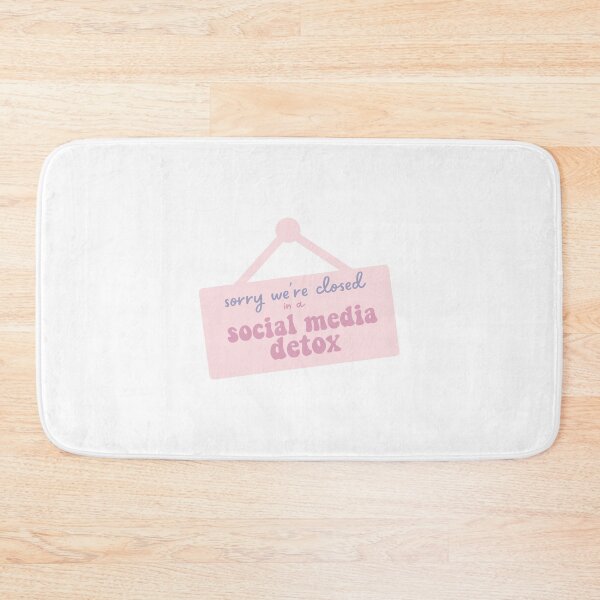Item preview, Sorry, we're closed. In a social media detox. designed and sold by Gwendesigns.