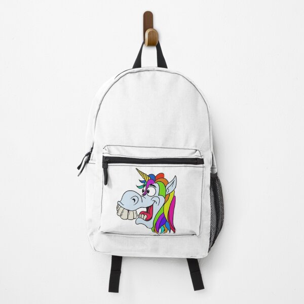 Item preview, Cartoon unicorn with rainbow mane designed and sold by Galfi.