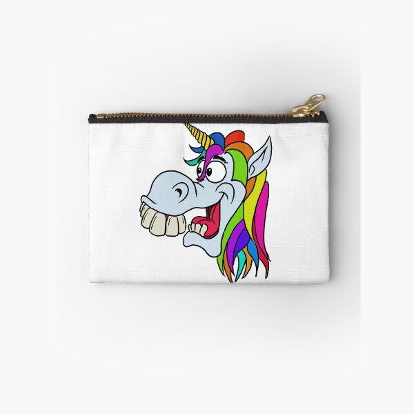 Item preview, Cartoon unicorn with rainbow mane designed and sold by Galfi.