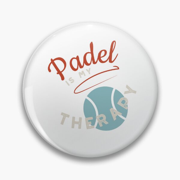 Item preview, Funny Padel Is My Therapy designed and sold by whyitsme.