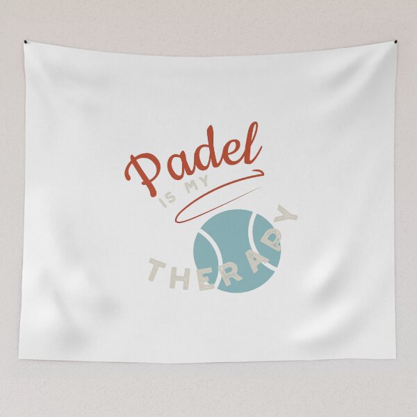 Item preview, Funny Padel Is My Therapy designed and sold by whyitsme.